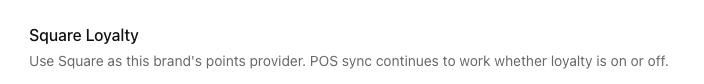 square loyalty myne provider