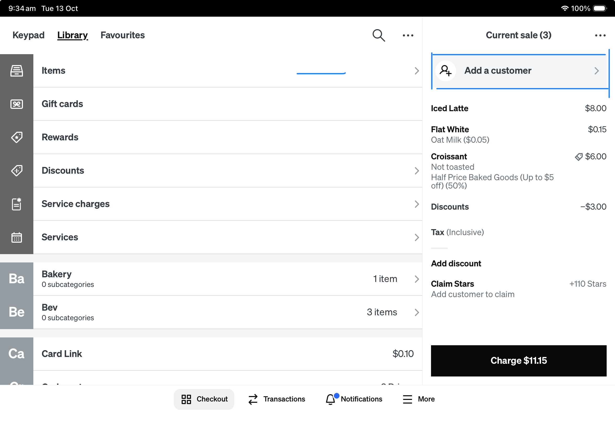 square pos add customer